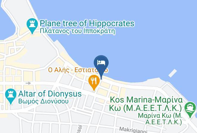 Kos - Citi Hotel Maps