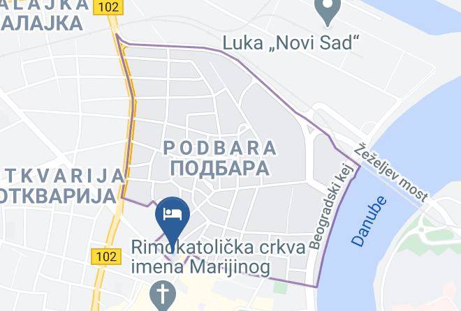 Juzno Backi - Citi Hotel Veliki Novi Sad Maps