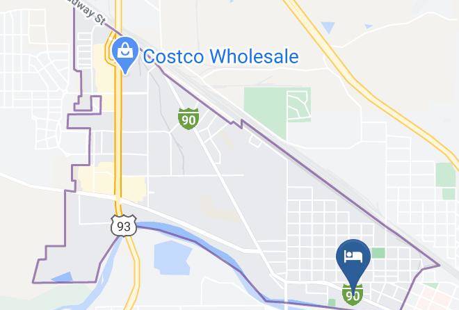 Missoula - Citi Lodge Value Stay Motel Maps