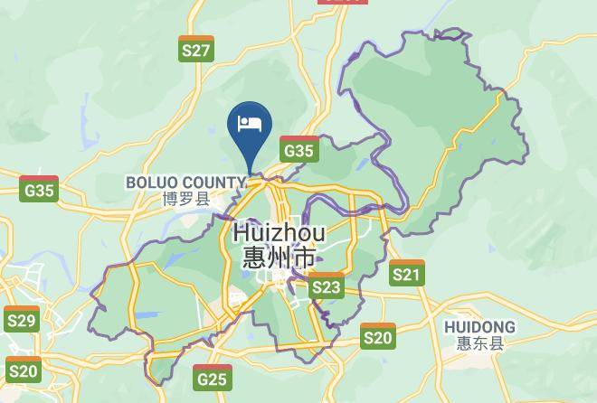 Citic Huizhou Tangquan Hotspring Map