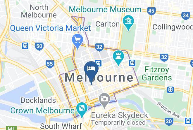 Melbourne - Citiclub Hotel Melbourne Maps