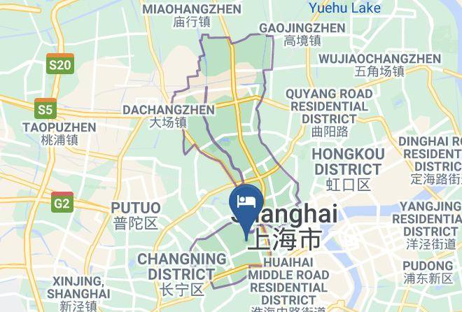 Citigo Hotel Jing'an Shanghai Map