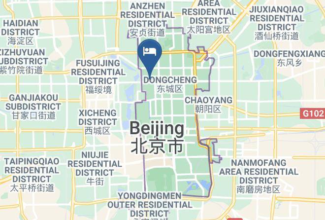 Dongcheng District - Citigo Hotel Nanluoguxiang Beijing Maps