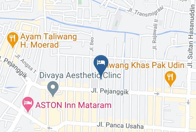 Kota Mataram - Citilike Hotel Lombok Maps