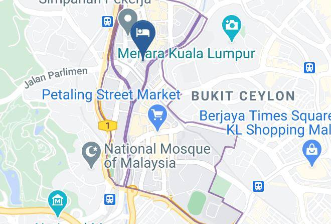 Kuala Lumpur - Citin Hotel Masjid Jamek By Compass Hospitality Maps