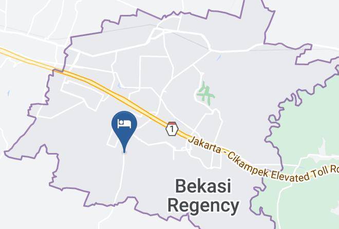 Bekasi Regency - Citismart Hotel Cikarang Maps