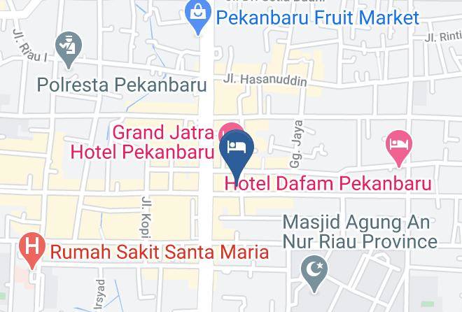 Pekanbaru - Citismart Hotel Gatsu Maps