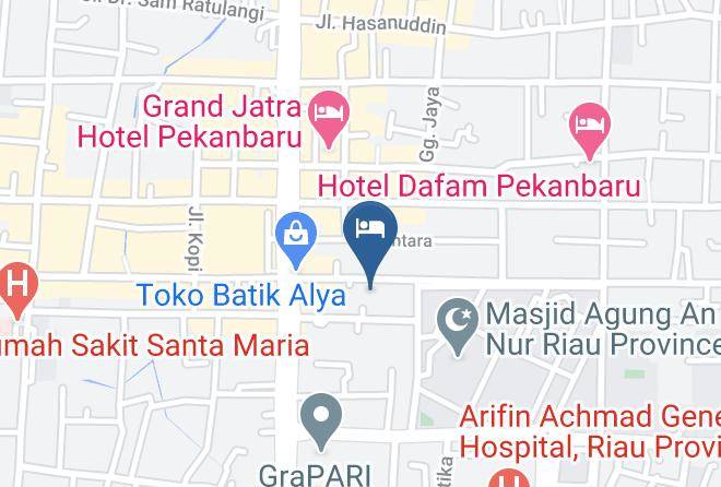 Cititel Hotel Pekanbaru Map
