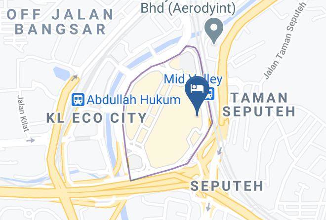 Kuala Lumpur - Cititel Mid Valley Maps
