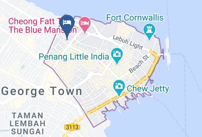 Georgetown - Cititel Penang Maps