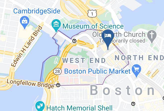 Suffolk - Citizenm Boston North Station Hotel Maps