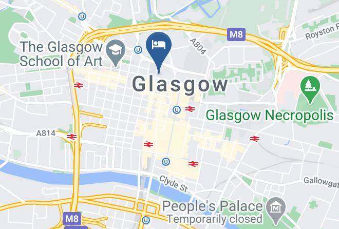Glasgow City - Citizenm Glasgow Hotel Maps