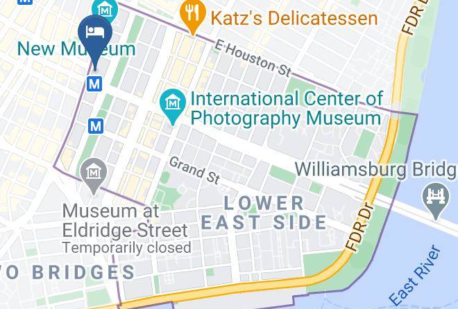 New York - Citizenm New York Bowery Hotel Maps