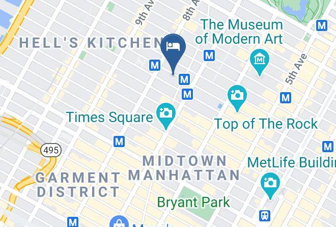 New York - Citizenm New York Times Square Hotel Maps