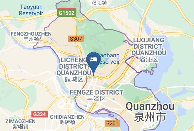 Quanzhou - Citong Hotel Quanzhou Maps