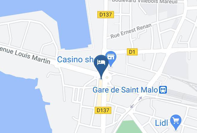 Ille Et Vilaine - Citotel Aux Voyageurs Maps