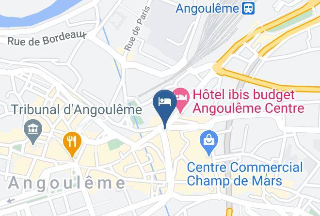 Hotel Europeen Citotel Map