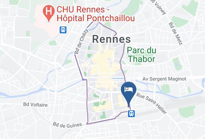 Ille Et Vilaine - Hotel Le Bretagne Maps
