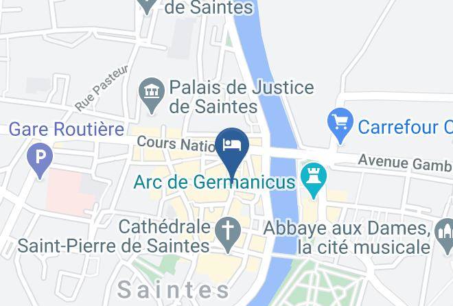 Charente Maritime - Citotel Les Messageries Maps
