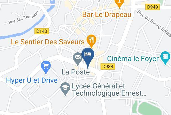 Deux Sevres - Hotel Saint Jacques Parthenay Maps