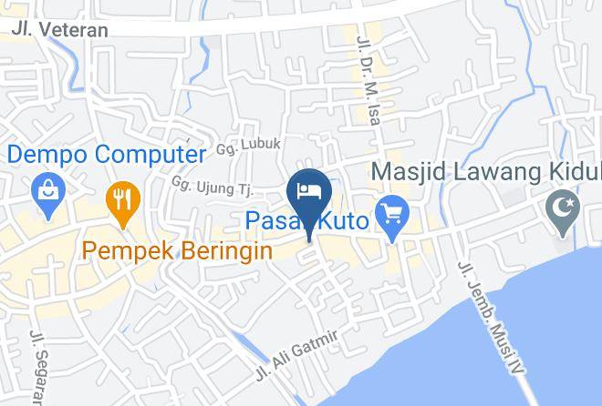 Palembang - Citra Hotel Maps