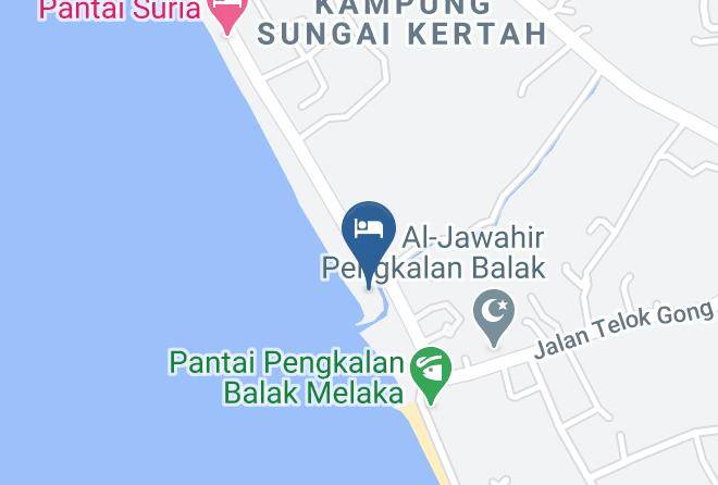 Alor Gajah District - Citra Kasih Resort Maps