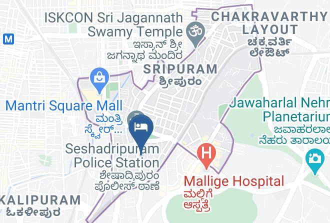 Bengaluru - Citrine Hotel Maps