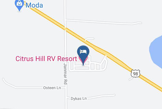 Pasco - Citrus Hill Rv Resort Maps