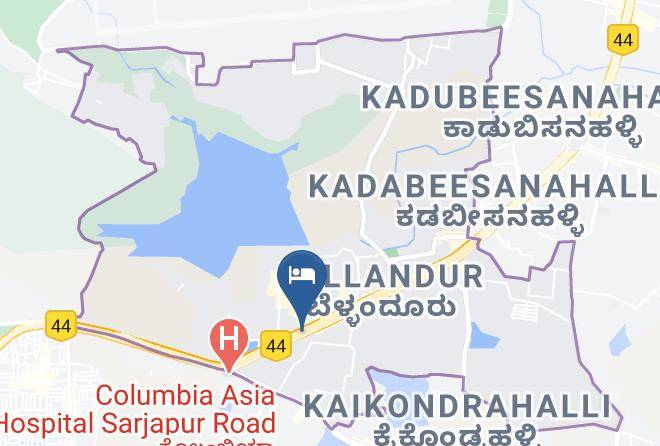 Bengaluru - Citrus Hotel Bangalore Maps