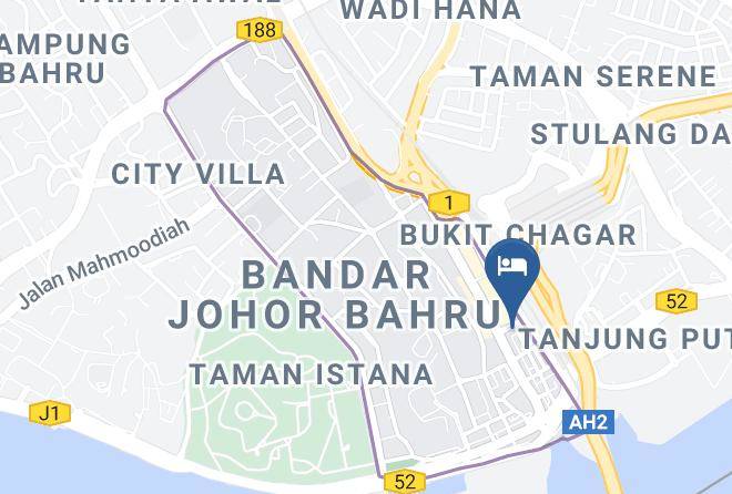 Johor Bahru - Citrus Hotel Johor Bahru By Compass Hospitality Maps
