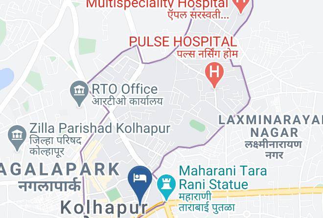 Kolhapur - Citrus Hotel Kolhapur Maps