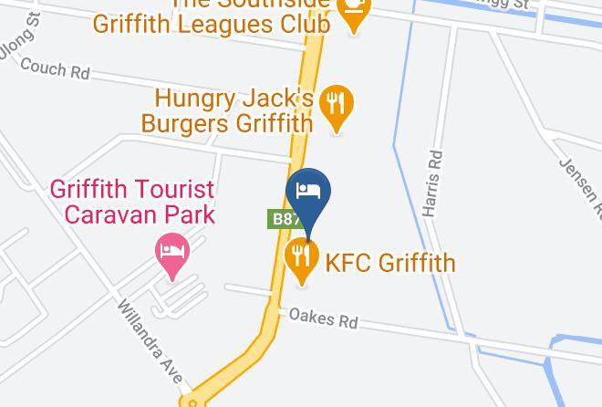 Griffith - Citrus Motel Maps