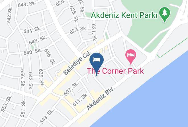 Konyaalti - Citrus Park Hotel Maps