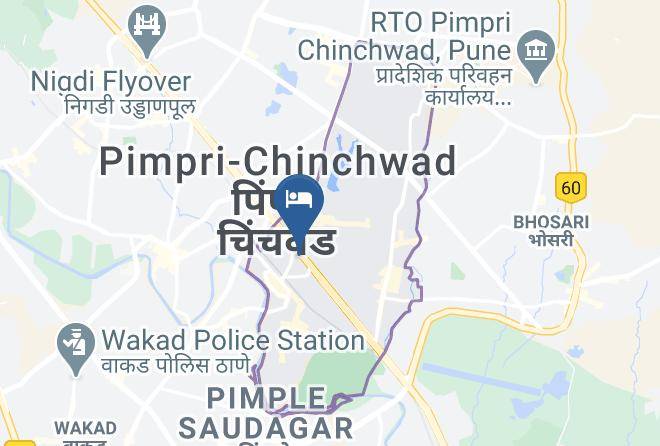 Chinchwad - Punchin Citrus Hotel Maps