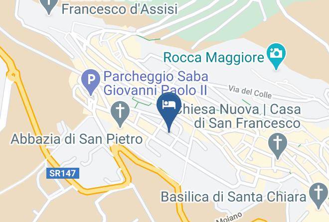 Perugia - Cittadella Ospitalita Maps