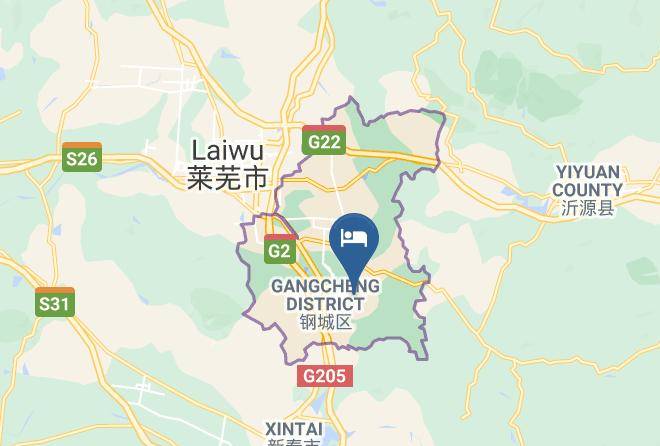 Ji Nan - City 118 Chain Hotel Laiwu Laigang Maps