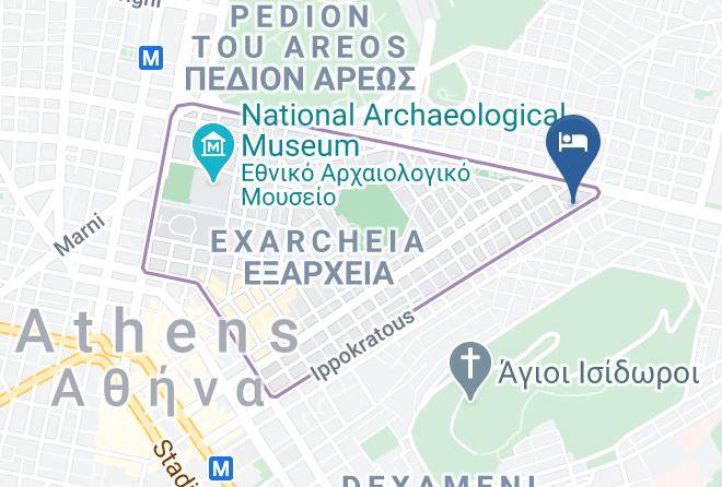 Central Athens - Thanasis Place Maps