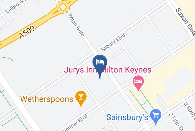 Milton Keynes - City Apt Ltd Maps