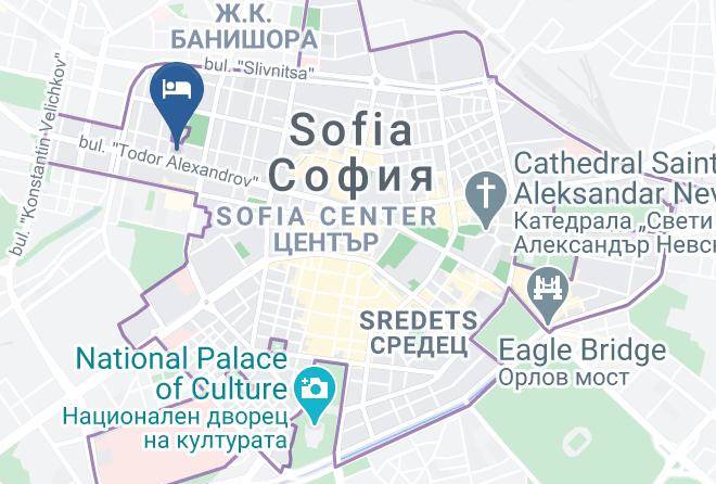 City Avenue Hotel Map