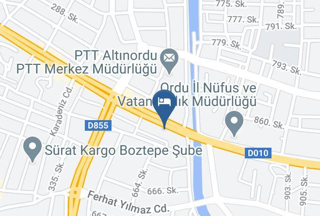 Altinordu - City Baliktasi Hotel Maps
