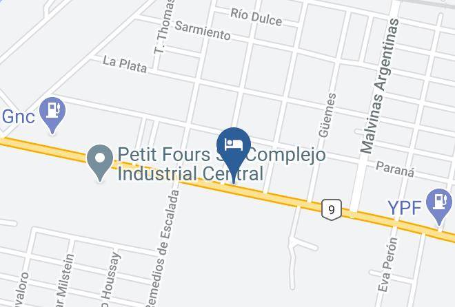 San Lorenzo - City Bell Hotel Carcarana Maps