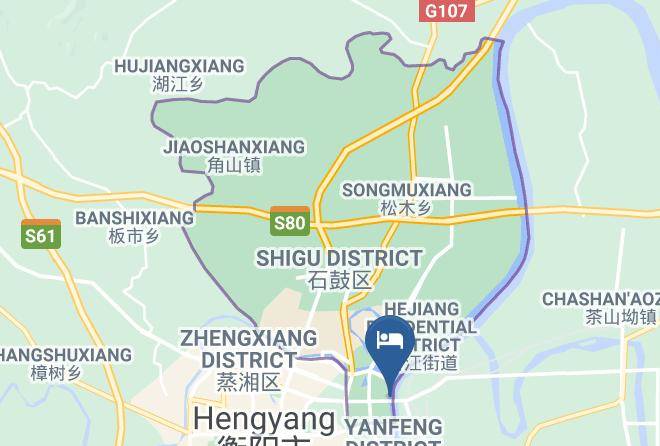 Hengyang - City Boutique Hotel Maps