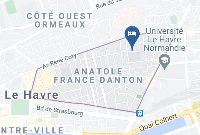 City Break Agree Gites De France Les Gites Havrais Map