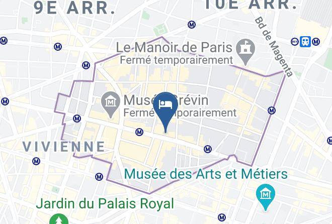 Paris - City Break By Gites De France Maps