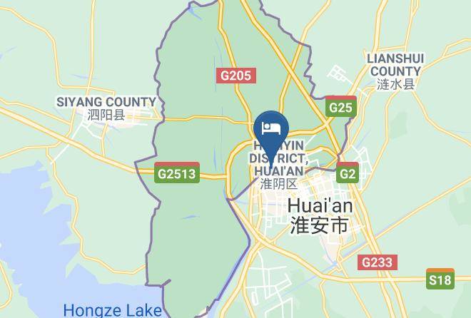 Huaian - City Celebrity Hotel Maps