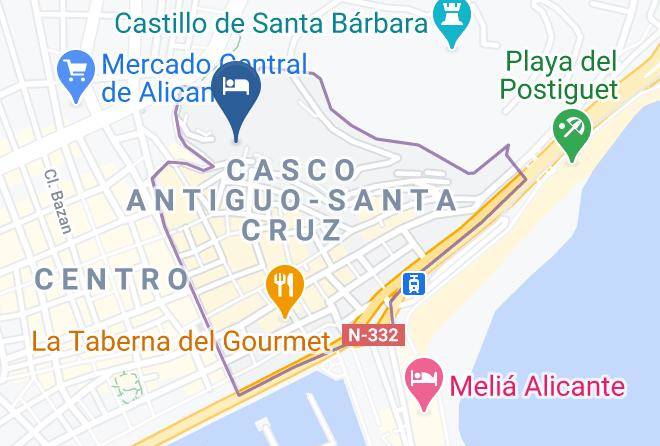 Alicante - City Center Alicante Maps