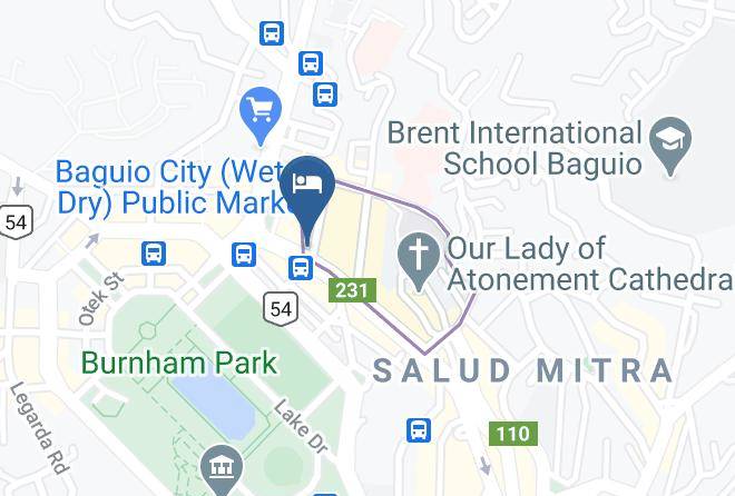 Benguet - City Center Hotel Maps