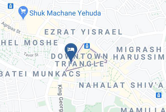 Jerusalem - City Center Hotel Jerusalem Maps