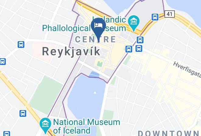 City Center Hotel Map