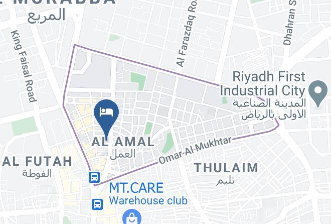 Riyadh - City Center Hotel Maps